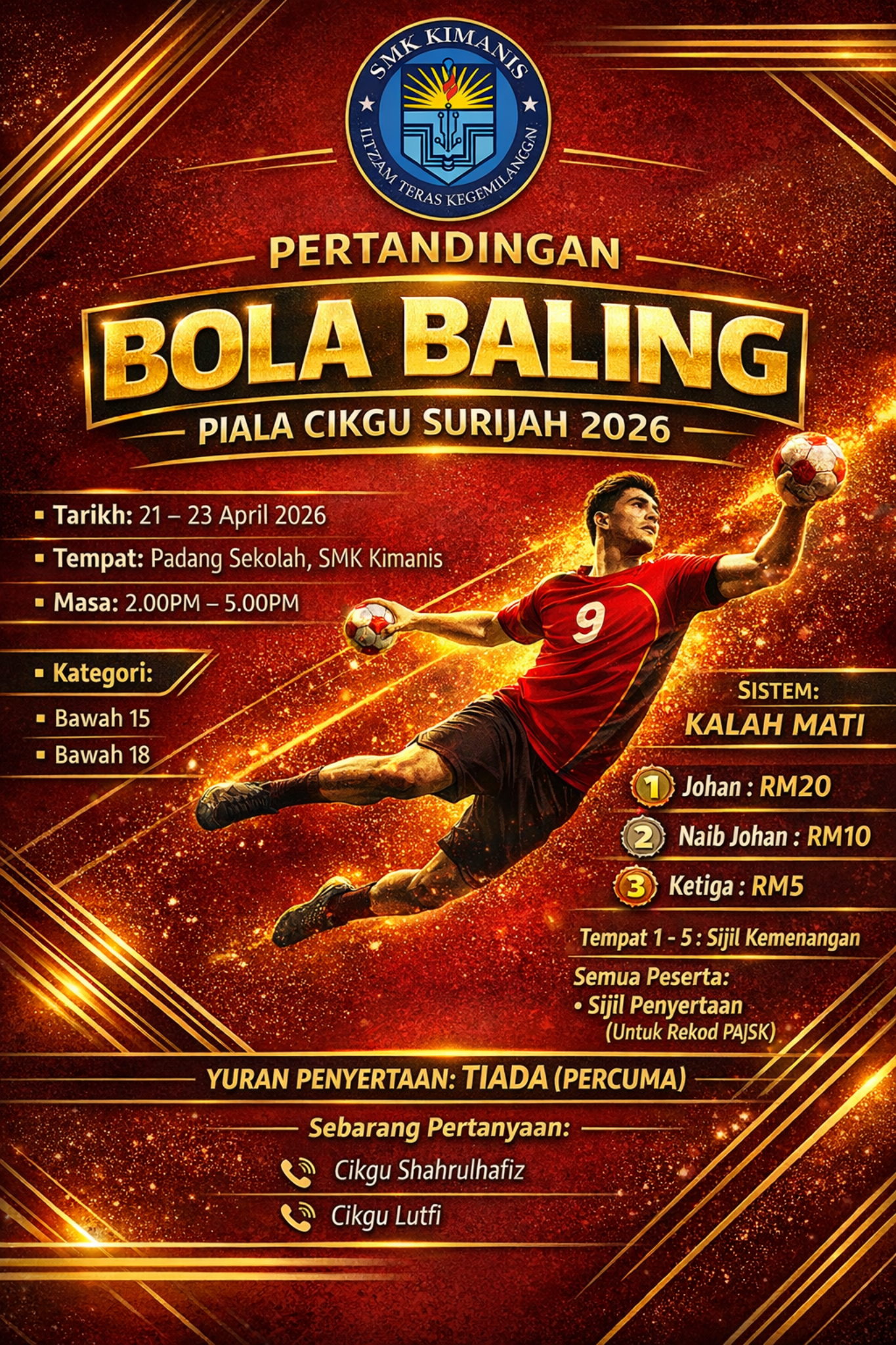 Pertandingan Puisi Hari Guru (Fiesta Hari Guru) Piala Pengetua